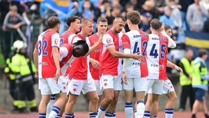 ONLINE: Varnsdorf - Slavia 0:2. Sešívaní začali zostra, dva rychlé góly Schranze ONLINE: Varnsdorf - Slavia 0:2. Sešívaní začali zostra, dva rychlé góly Schranze