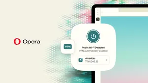 Opera 136 postupně zavádí automatické připojení k VPN na veřejných Wi-Fi Opera 136 postupně zavádí automatické připojení k VPN na veřejných Wi-Fi