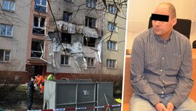 Vařil "perník" a odpálil dům v Ostravě: 40 evakuovaných! Hrozí mu 16 let