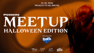 Oznamujeme Poggers Meetup Halloween Edition. Limitované vstupenky jsou v prodeji Oznamujeme Poggers Meetup Halloween Edition. Limitované vstupenky jsou v prodeji