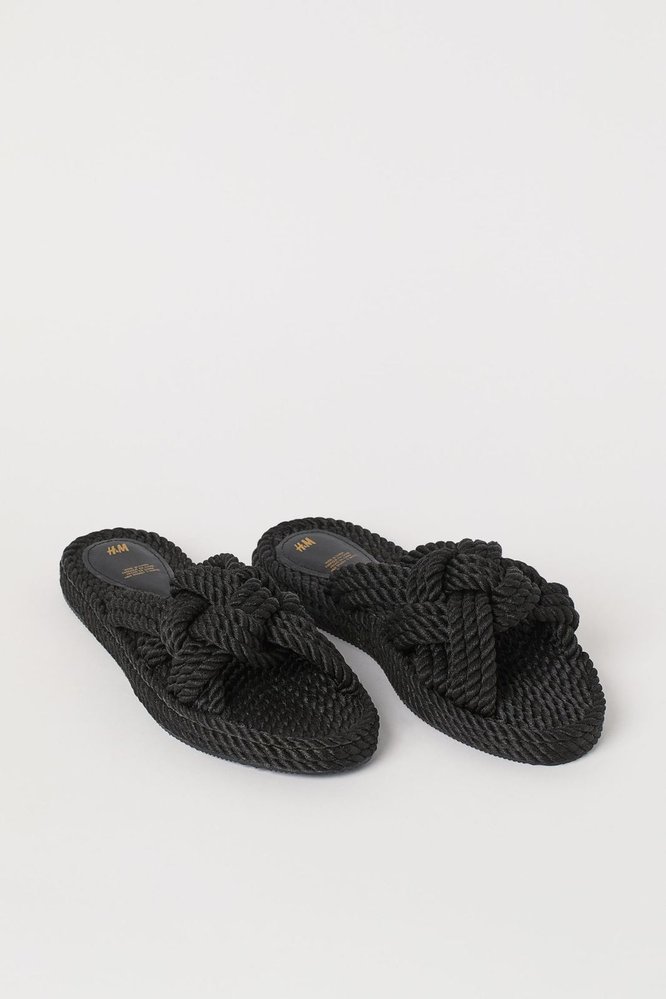 Pletené pantofle, HM, 599 Kč