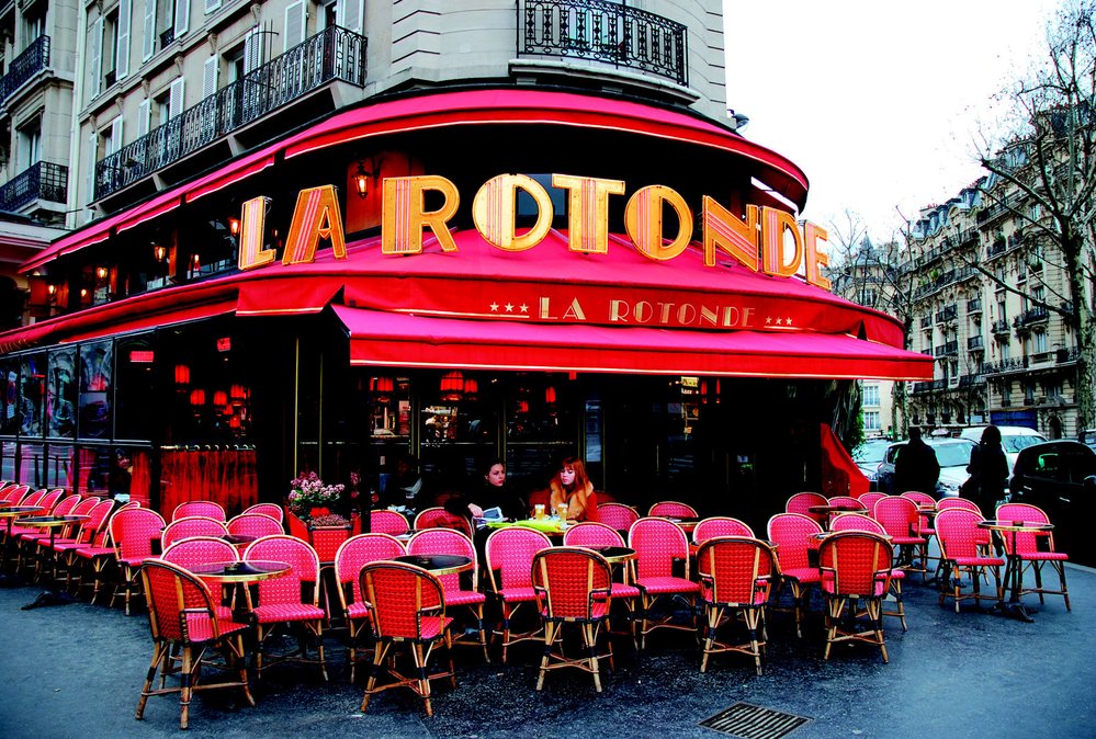 Kavárna Rotunda, francouzsky La Rotonde