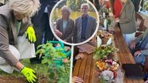 Pavel s Evou v botanické zahradě: Vzpomínka na tatínka první dámy i slova o jedech na Šumavě Pavel s Evou v botanické zahradě: Vzpomínka na tatínka první dámy i slova o jedech na Šumavě