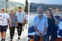 Pavlína Němcová si v Praze vyrazila s Melem Gibsonem: Romantika na lodičce!