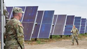 Pentagon chce elektřinu ze solárů, nad kterými slunce nikdy nezapadne