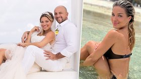 Sexy Eva Perkausová se vdala! Fotky a detaily ze svatby v exotickém ráji