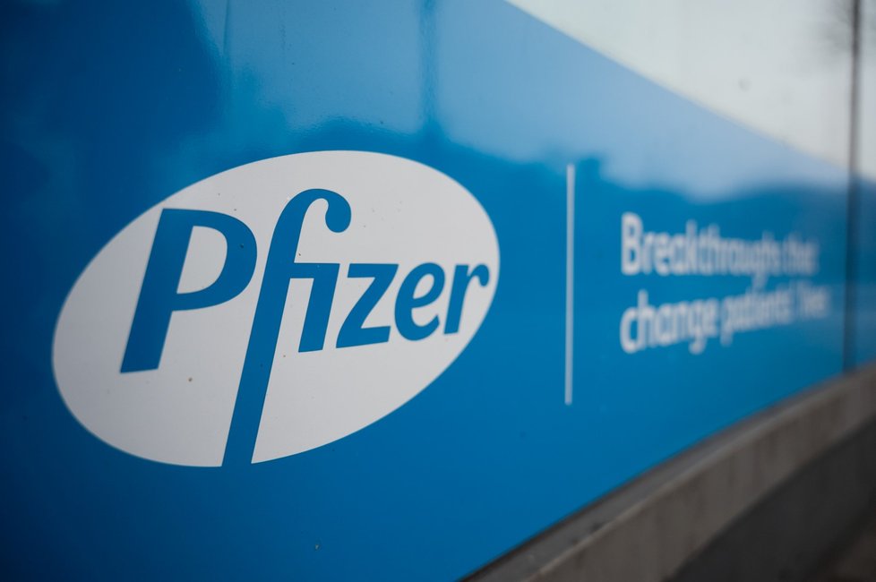 Logo společnosti Pfizer