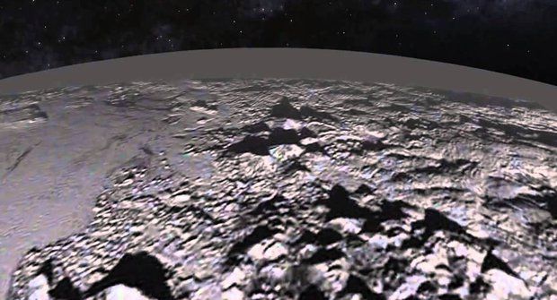 Pluto tajemství zbavené: Hory v mořích dusíku a chrlící sopky