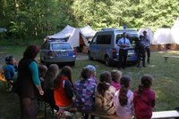 Policisté na Trutnovsku navštívili dětské tábory