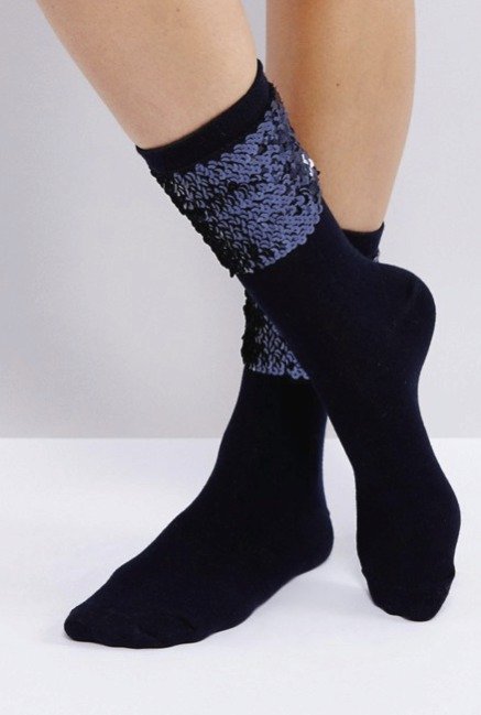 Ponožky s flitry, Free People, 18 GBP, www.asos.com