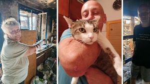 Požár je připravil o vše: Ludmila (70) se synem Zbyňkem (44) potřebují pomoc
