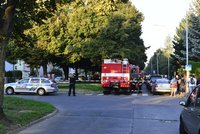 Tragické nedělní ráno v Praze: Při požáru v Libni zemřela stařenka