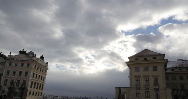 A snowstorm swept through Prague.  (January 20, 2022)