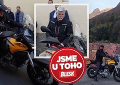 Prezident-motorkář opět v akci: Pavel v Itálii osedlal mašinu slavného výrobce