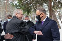 Polský prezident míří na Hrad za Zemanem. Čeká ho i Fiala, proberou Ukrajinu