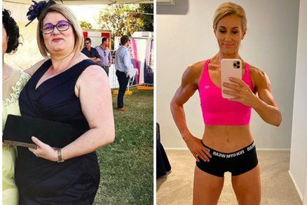 Neuvěříte, že se jedná o stejnou ženu. Vážila 105 kilogramů, dnes soutěží v bodybuildingu