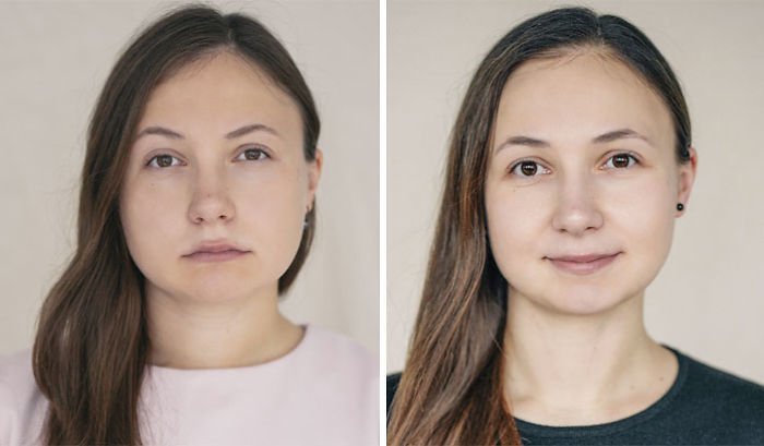 Litevka fotografovala ženy před a po prvním dítěti