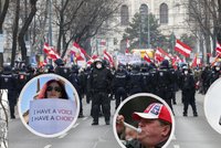 Protesty v Česku i ve světě: Křik, dým i nacistická hesla. Sobota patřila odpůrcům očkování