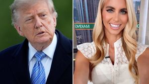 Průšvih Trumpovy Barbie: Nová mluvčí se pletla, po 14 minutách utekla a mlží o právnické kariéře Průšvih Trumpovy Barbie: Nová mluvčí se pletla, po 14 minutách utekla a mlží o právnické kariéře