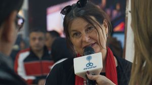 Radka Denemarková ve Frankfurtu představila dokument Za slovo ručím životem. Ukazuje její odhodlání i osamělost