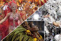 Rio de Janeiro žije! Začal tradiční karneval plný barev a kostýmů