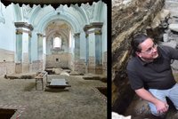 Senzační objev archeologů ve Znojmě: Pod kostelem našli obrovskou rotundu!