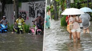 Rozsáhlé záplavy v dovolenkovém ráji: V Bangkoku se lidé brodí po kolena ve vodě Rozsáhlé záplavy v dovolenkovém ráji: V Bangkoku se lidé brodí po kolena ve vodě