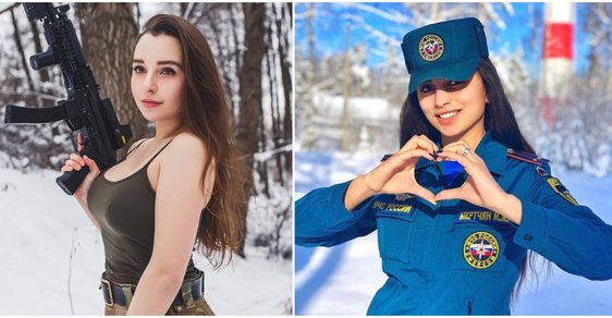 Nejen Izrael má krásky v uniformě. Ruské vojandy ukazují, že i Putinova armáda umí být sexy