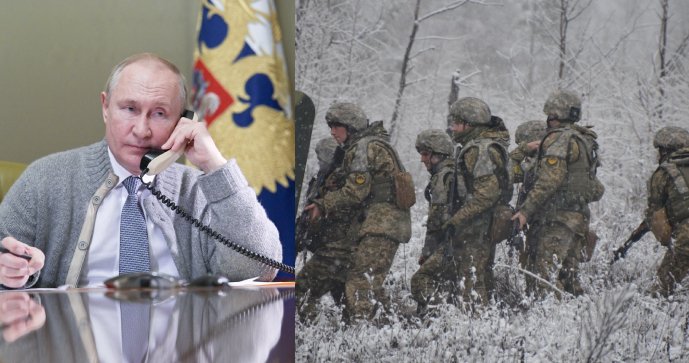 ONLINE: Putin chystá projev k národu. Londýn hlásí nárůst počtu vojáků u hranic Ukrajiny