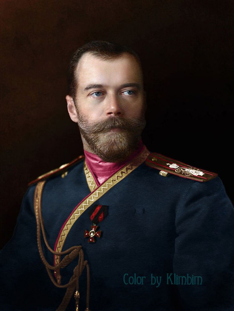 Car Mikuláš II. v uniformě, rok 1912.