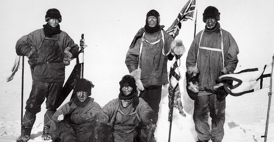 Smrt po úspěchu: Výprava Roberta Scotta dorazila na jižní pól před 110&nbsp;lety