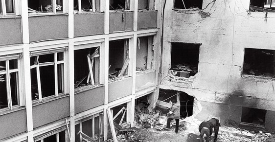 21. února 1981 ve 21.50 explodovala dvacetikilogramová plastická výbušnina pod okny československé redakce Rádia Svobodná Evropa v bavorském Mnichově