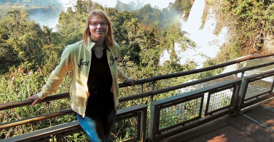 Adéla Cihlářová: „Vodopády Iguazú  jsou jen jednou z mnoha zajímavých  lokalit, kterou Argentina  cestovatelům nabízí.“
