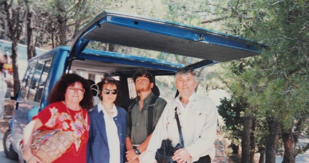 Nikdy neviděné fotky Šafránkové a Abrháma na dovolené v roce 1996.