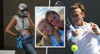 Korda s Nedvědovou si užili Australian Open: Ivanka poprvé u protinožců!