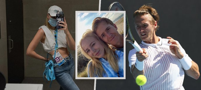 Ivana Nedvědová na Australian Open fandila své lásce Sebastianu Kordovi.