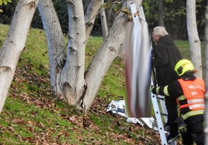 The woman hung herself on a tree in Čakovice.  The police are investigating the case
