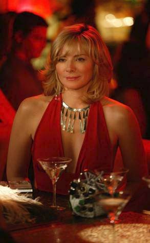 Kim Cattrall jako Samantha v seriálu Sex ve městě