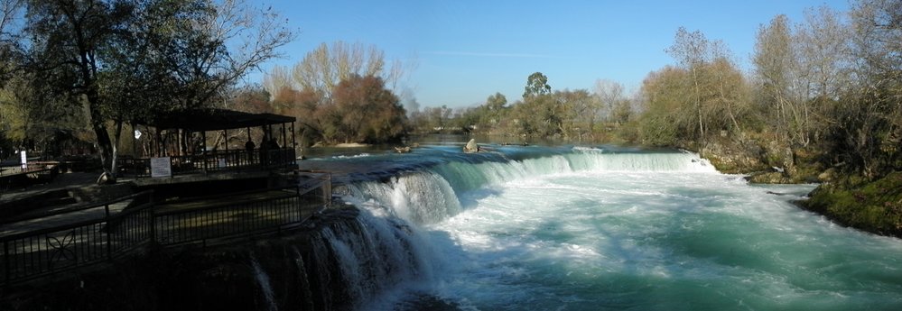Vodopád na řece Manavgat.