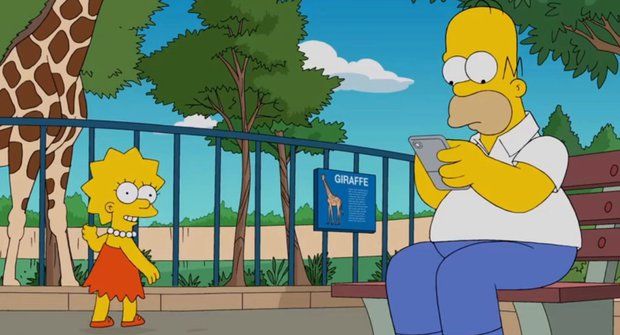 Homer se vykašlal na Simpsonovi kvůli Pokémon GO