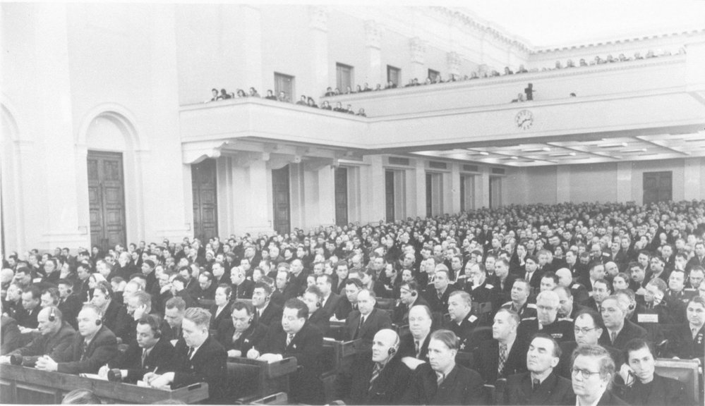 XX. sjezd Komunistické strany Sovětského svazu v Moskvě