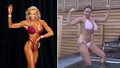 Lucie Šlégrová napodobovala pózování Hanky Mašlíkové na soutěži bikini fitness