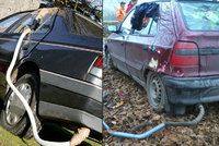 Sebevraždy výfukovými plyny: Tři lidé se pokusili skoncovat se životem uvnitř svého auta