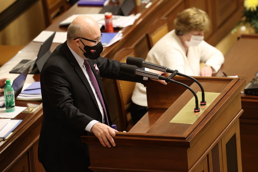 Sněmovna hlasuje o důvěře: Ministr zdravotnictví Vlastimil Válek (TOP) (12.1.2022)