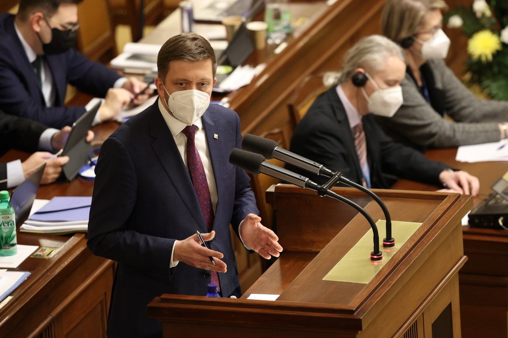 Sněmovna hlasuje o důvěře: Ministr vnitra Vít Rakušan (STAN) (12.1.2022)