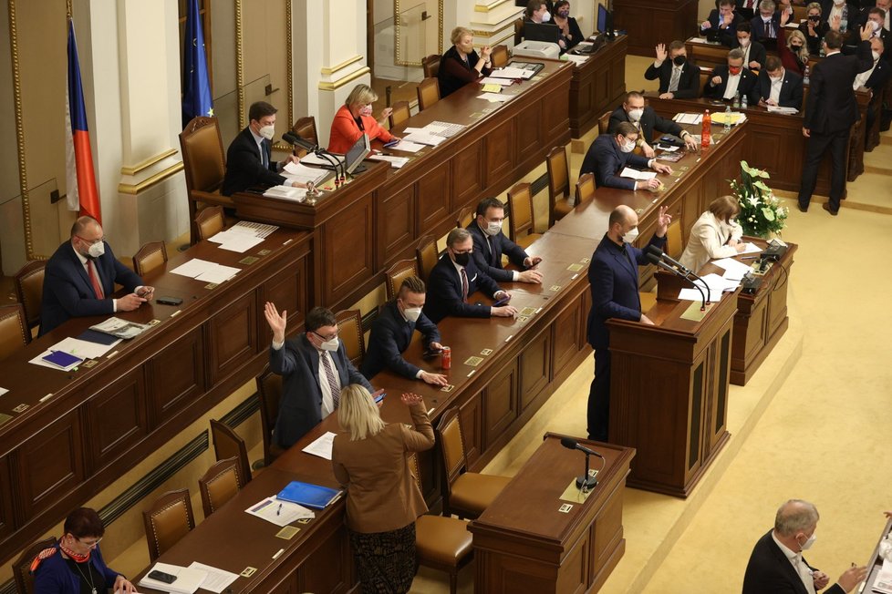Volba šestého místopředsedy v Poslanecké sněmovně (25.1.2022)