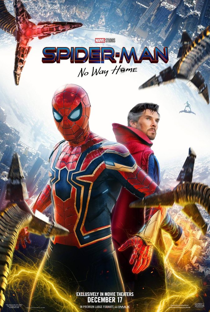Spider-Man a Doktor Strange na plakátu k filmu Spider-Man: Bez domova