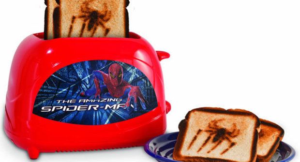 Toasty jako od Spider-Mana