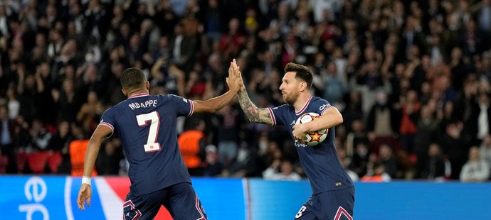 Lionel Messi srovnal proti Lipsku po souhře s Kylianem Mbappém