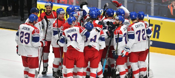 Podobnou radost čeští hokejisté na šampionátu letos nezažijí